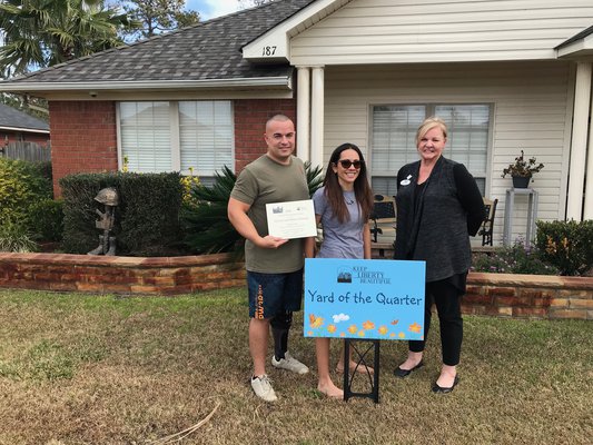 2020 1st Yard of the Quarter winners
