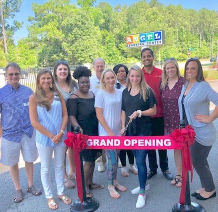 Angel Learning Center ribbon cutting
