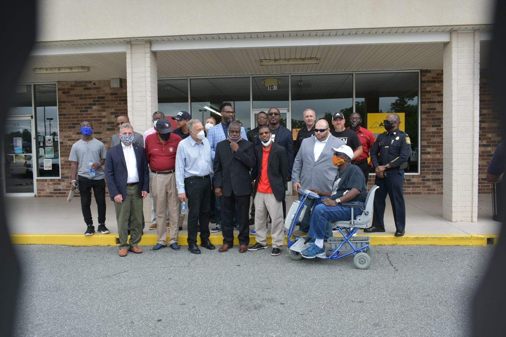 Rally organizers and speakers