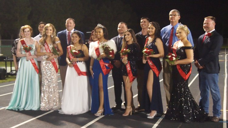 2020 BCHS homecoming court