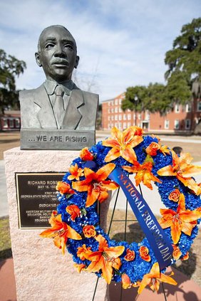 SSU Wreath ceremony