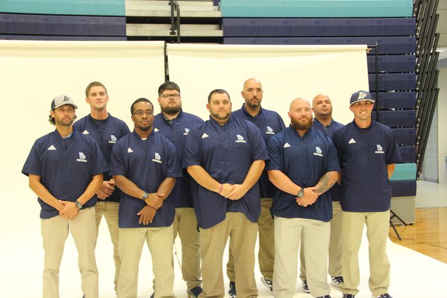 Long County coaching staff poses for a picture