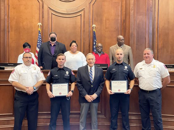 honored firefighters