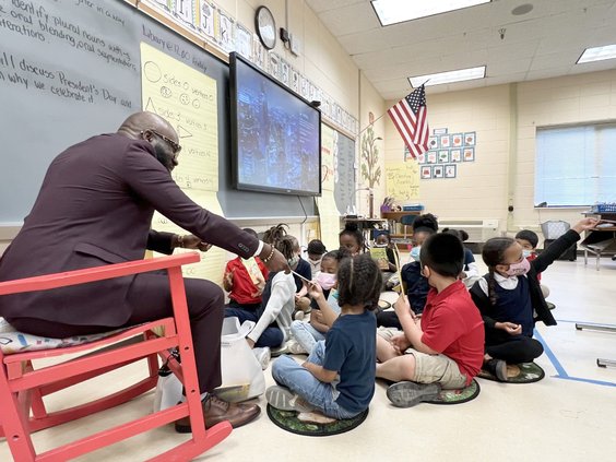 Dr. Anthony Johnson reading