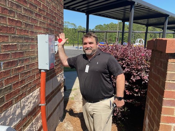 Liberty elementary solar power