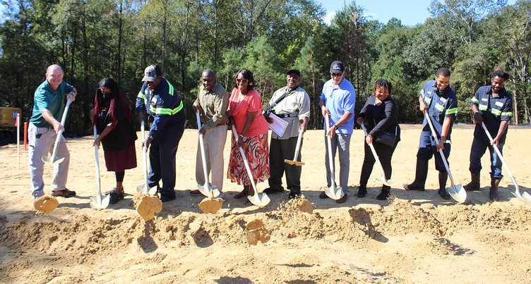 Groundbreaking at Riceboro Dollar General