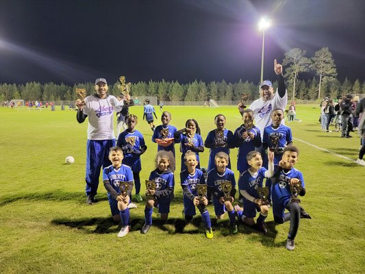 The Liberty County Recreation Department’s 8 and under