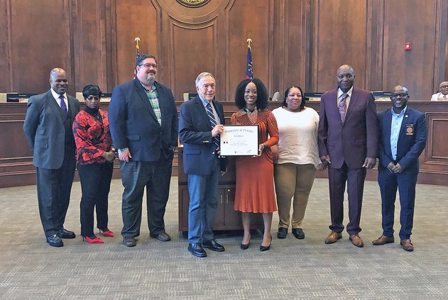 Hinesville City Clerk honored