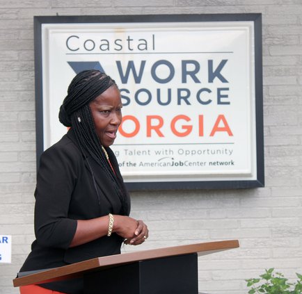 Work Source Coastal interim director Sharon Morgan