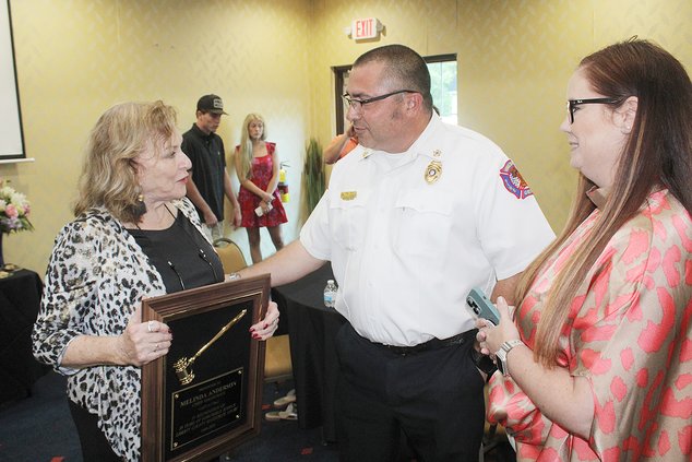 Anderson steps down as chief magistrate Hendrix sworn in as