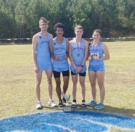 Blue Tide cross country state meet