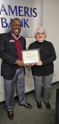 Chamber’s Taylor receives GACCE service award
