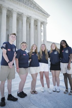 Local students gain lessons in leadership, civic responsibility