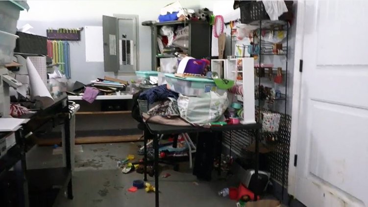 Flooding forces Long resident out of home