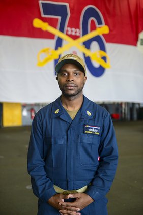 Adkins proud to serve on ‘floating airport’