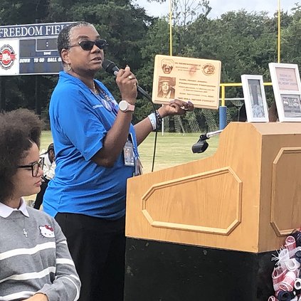 Lewis Frasier Patriots pay homage to 9/11