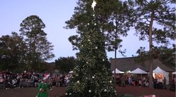 Fort Stewart tree lighting 2024