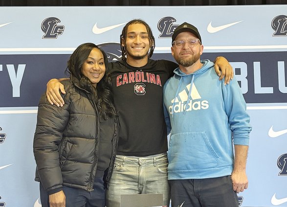 Chris Hatfield signs