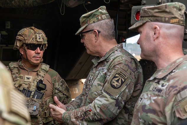 Rainey returns to Fort Stewart as Futures Command leader