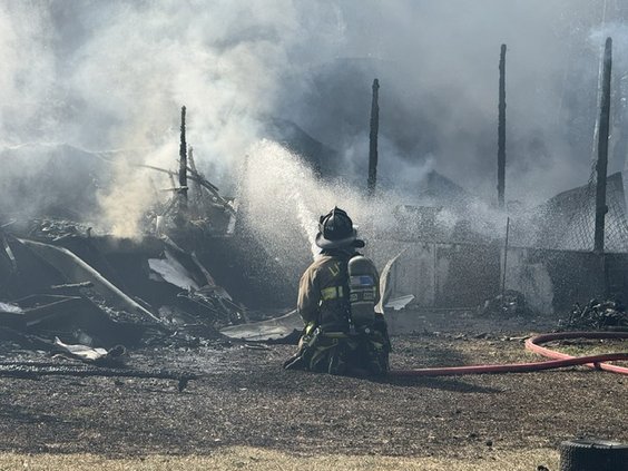Freedman Grove Road fire