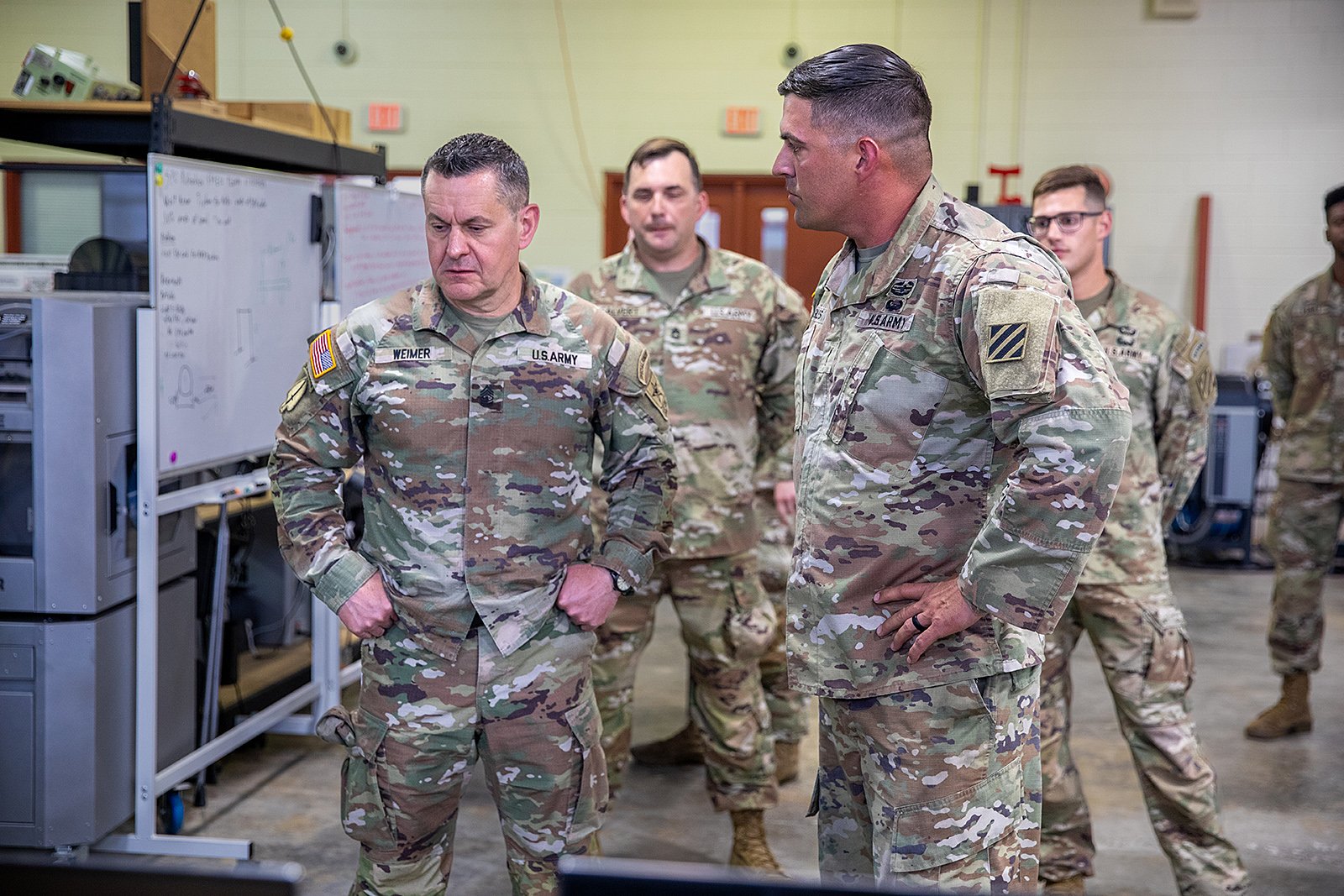 Sergeant Major of the Army visits Stewart