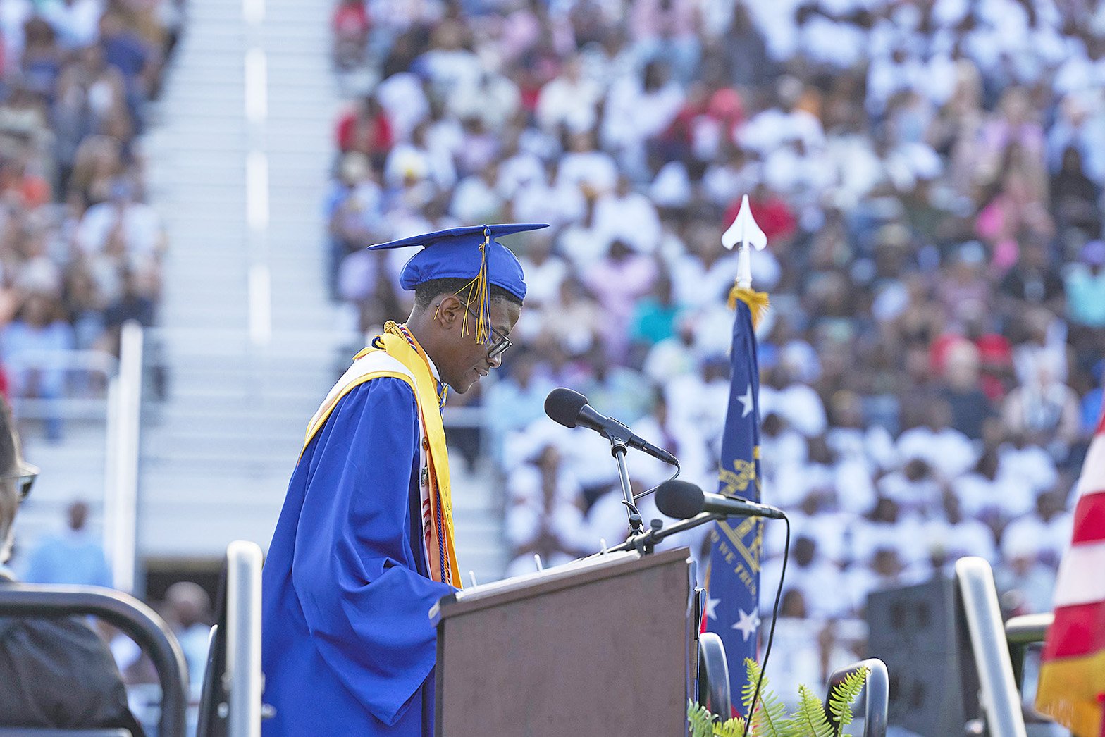 Gilmore notches another first as Bradwell Institute valedictorian