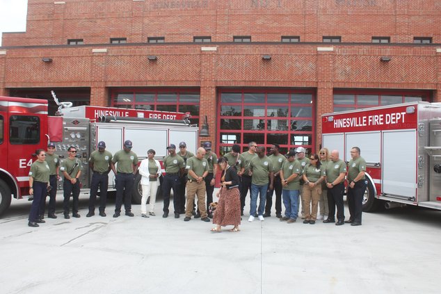 Hinesville Fire Department pays tribute to the Army’s birthday