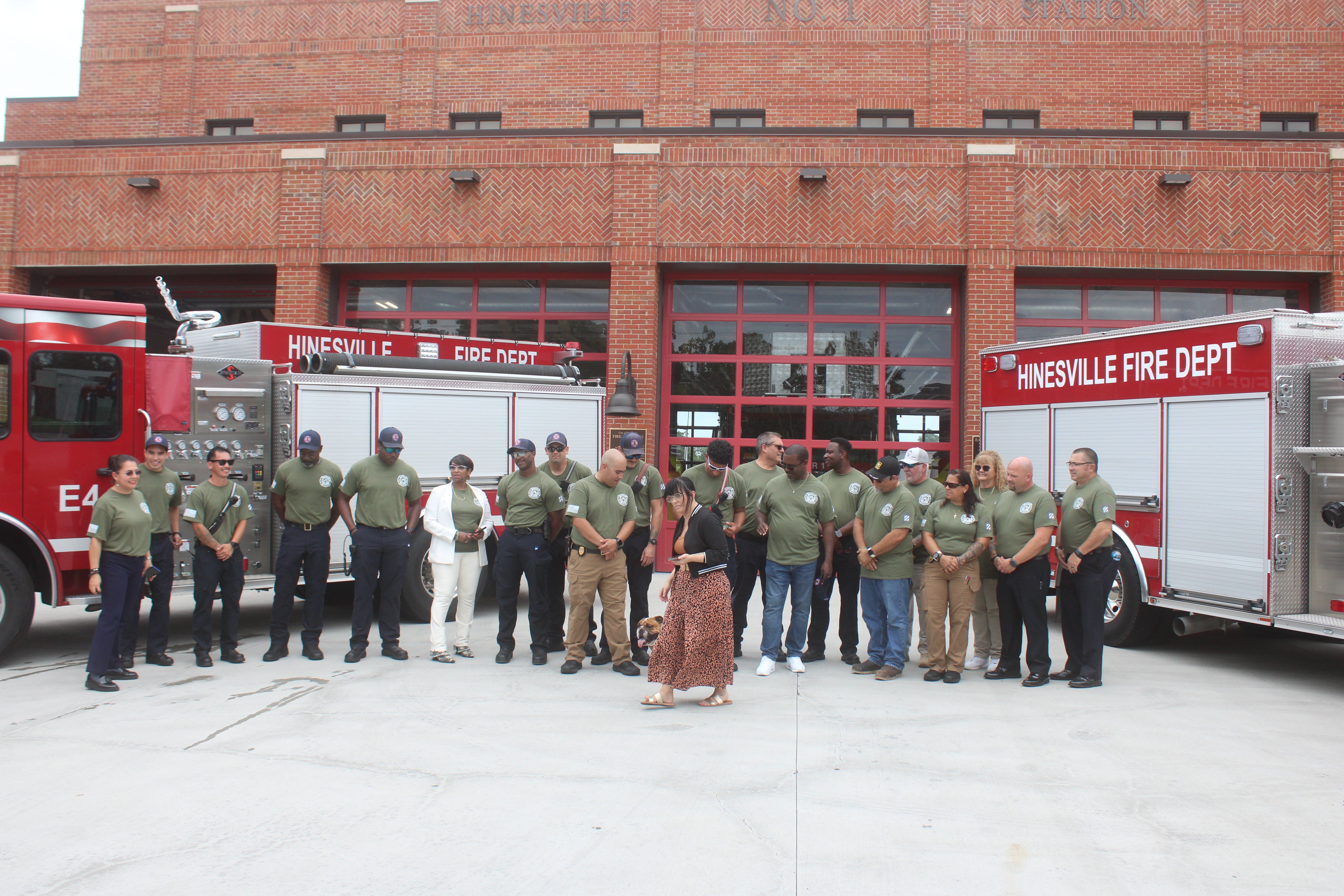 Hinesville Fire Department pays tribute to the Army’s birthday