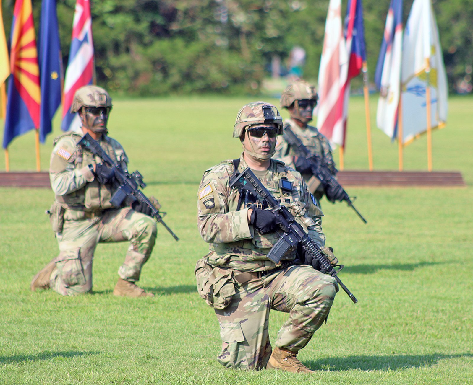 Marne Division celebrates its legacy at twilight tattoo