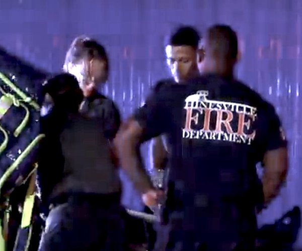 woman shot