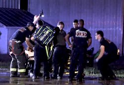 woman shot