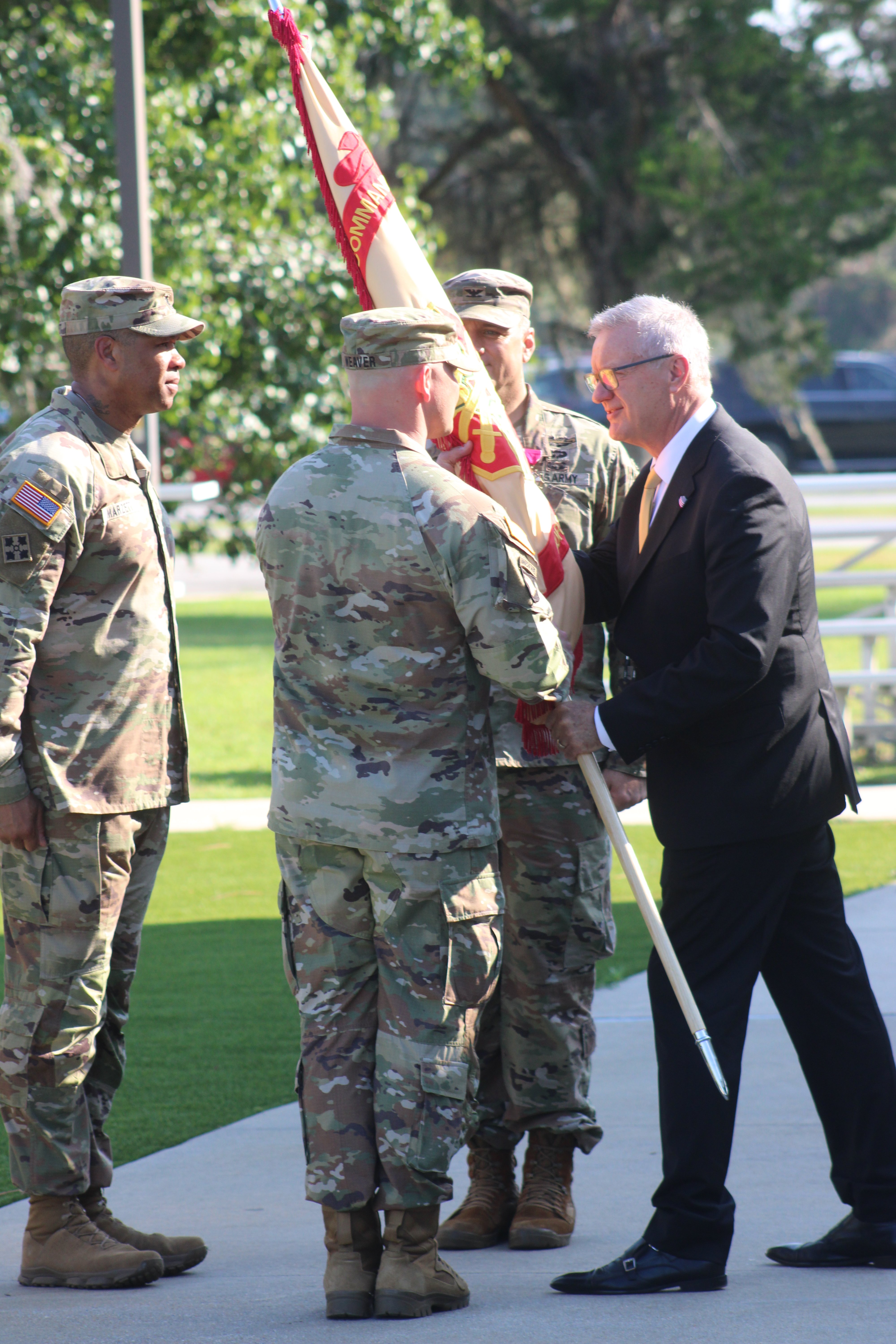 Weaver takes command of Fort Stewart garrison