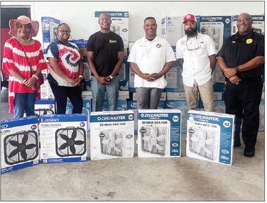 Walthourville concludes box fan drive