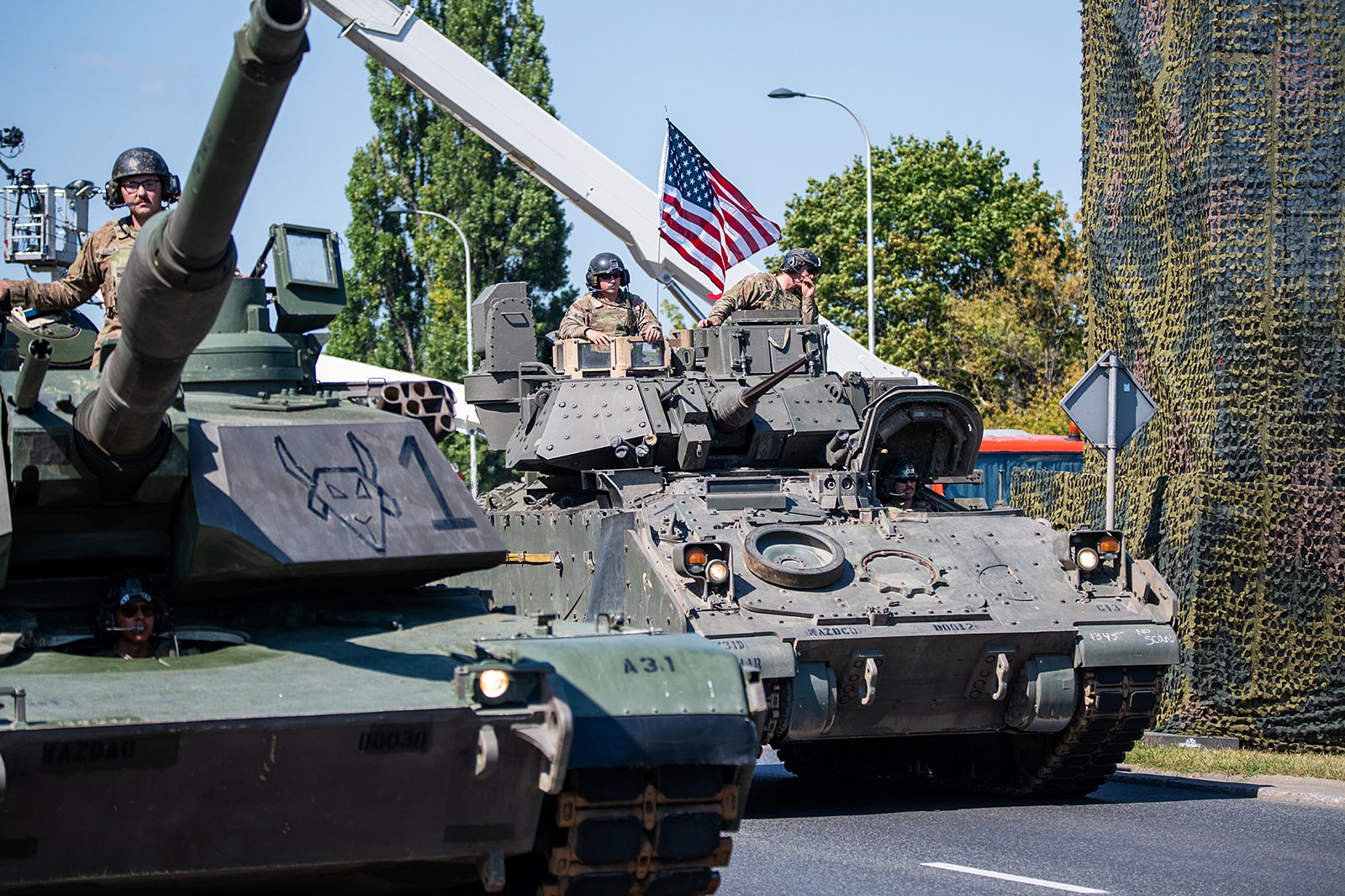 3rd ID’s Raider Brigade on parade in Poland