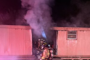 Long County mobile home fire