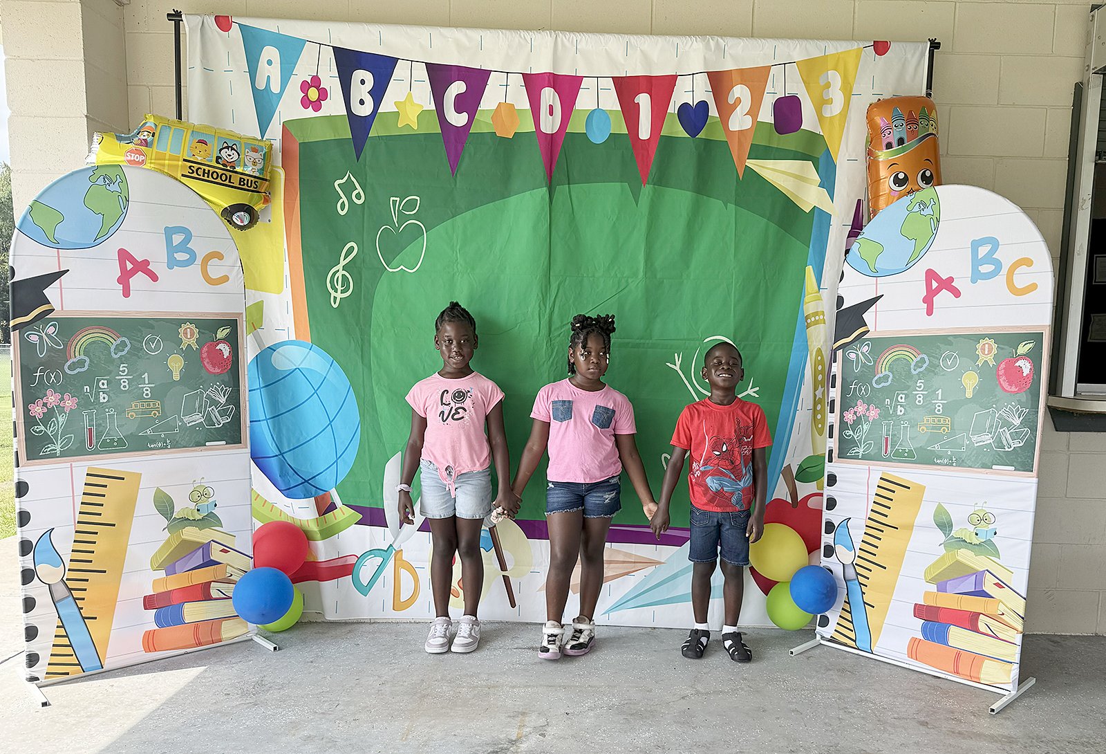 Back to school rally at James Brown Park