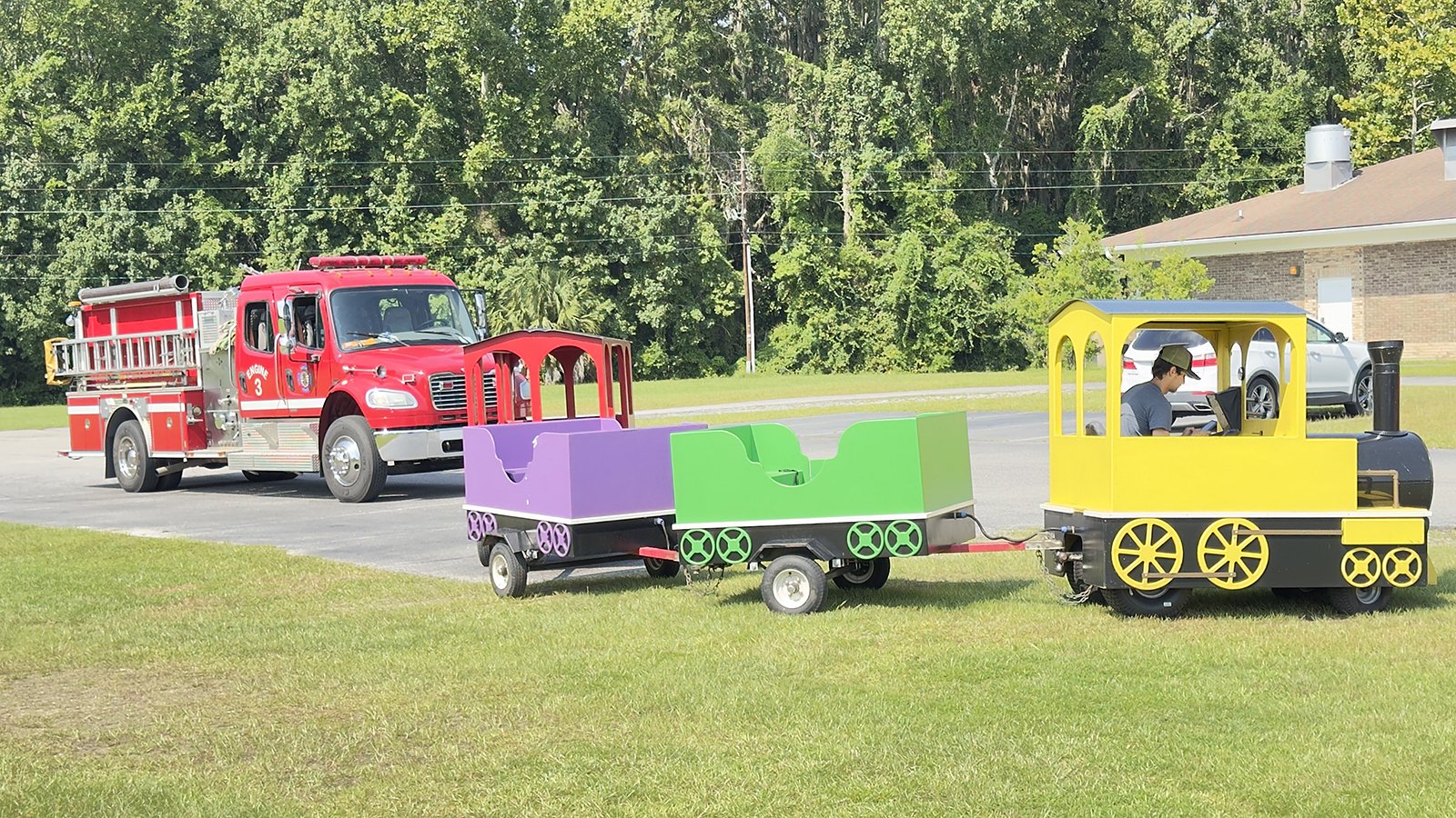 Back to school rally at James Brown Park