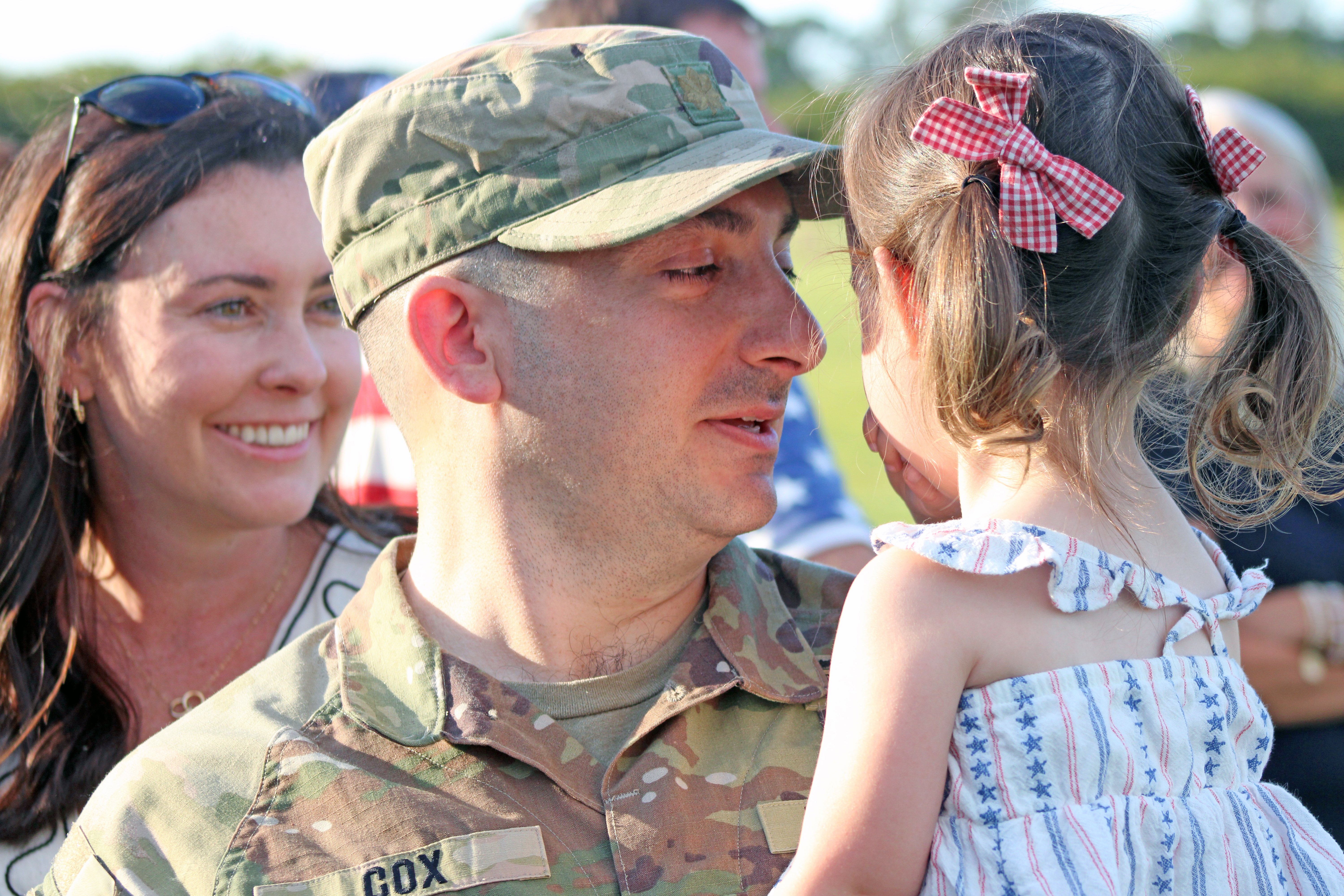 Homecomings from eastern Europe begin for Raider Brigade