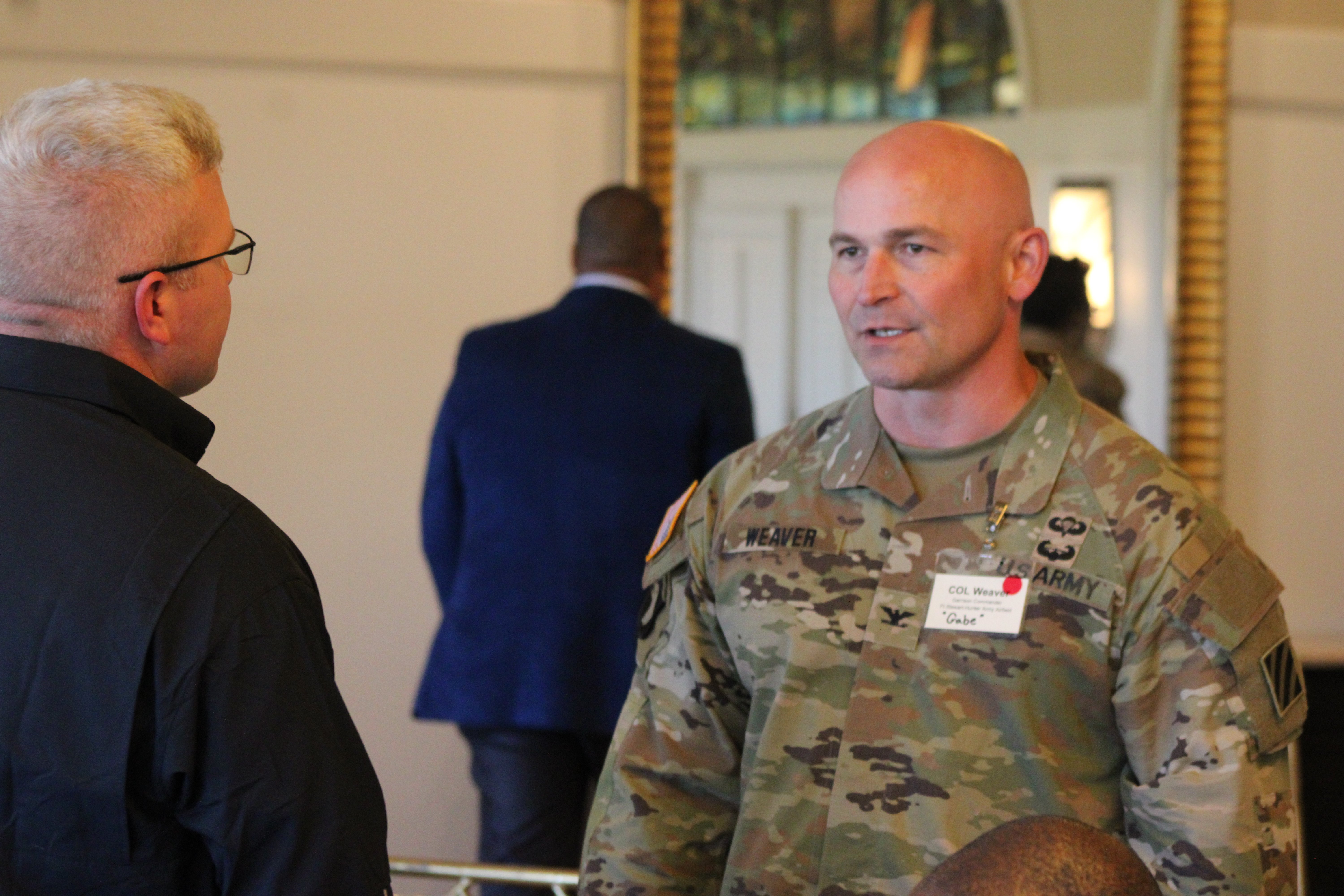 Fort Stewart garrison commander Col. Gabe Weaver