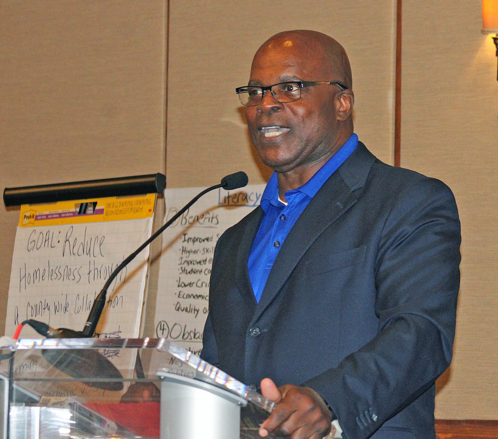 Literacy, homelessness among issues to address after retreat