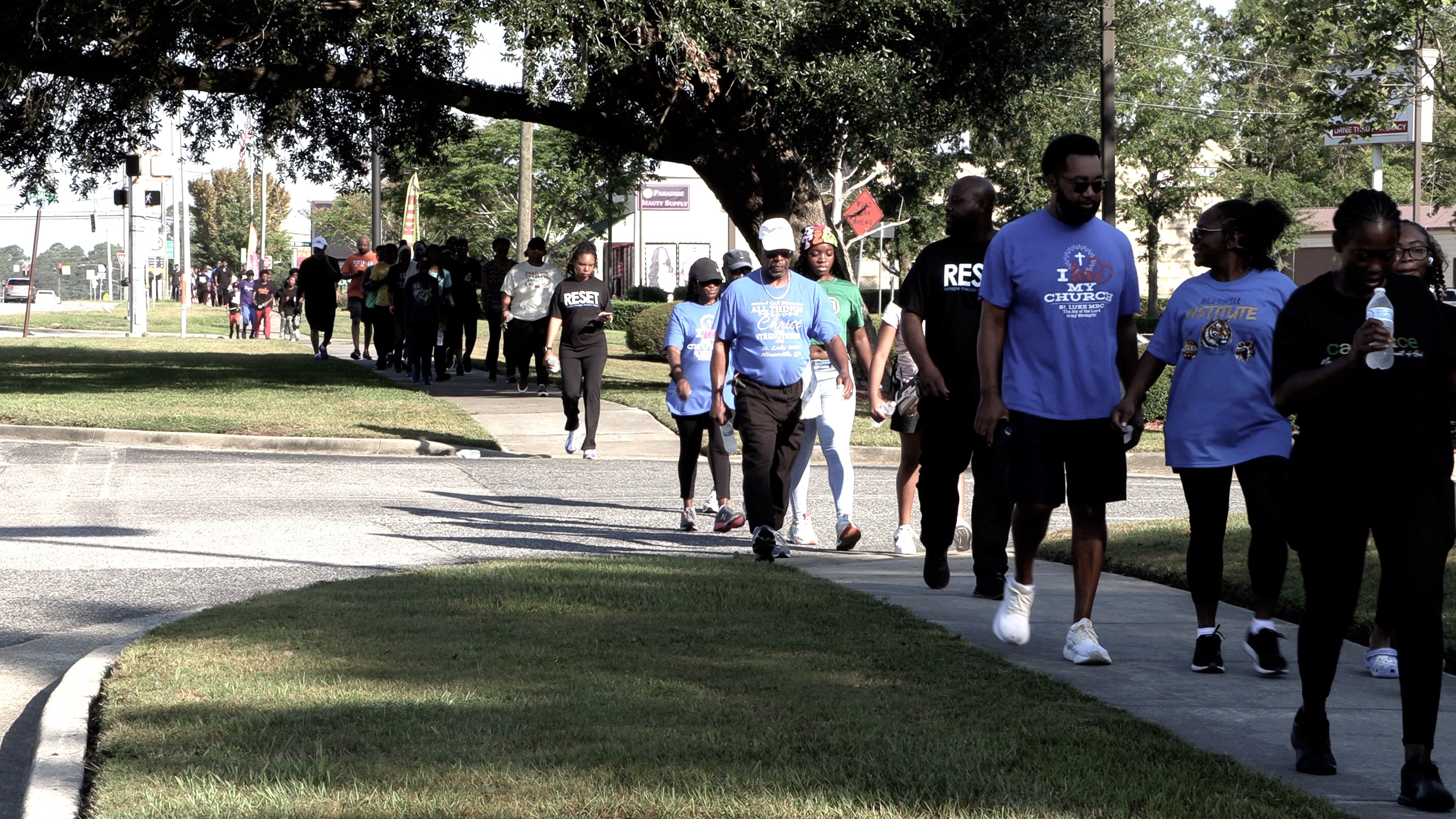 Walk for the homeless