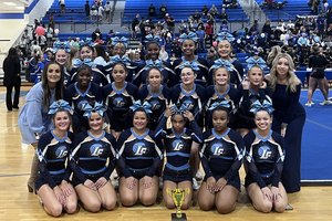 Long County cheerleading team earns spot in AAA state meet