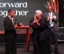 Community leaders give thanks for unity