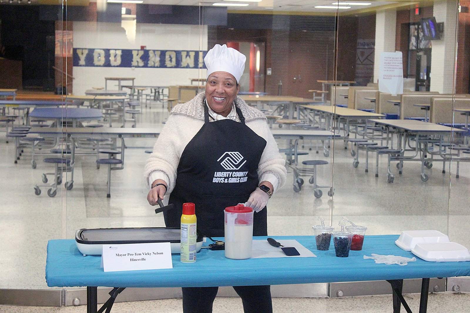 Pouring it on for Boys and Girls Club