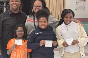 Walthourville rewards its winners in Dr. MLK Jr. coloring contest