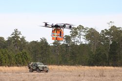 Soldiers test drones’ capability to resupply troops