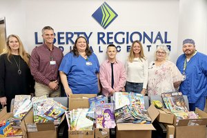 Teen’s annual ‘Coloring Books for Smiles’ donation given to LRMC