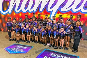 Topaz named national champions for Liberty Diamonds Elite cheer