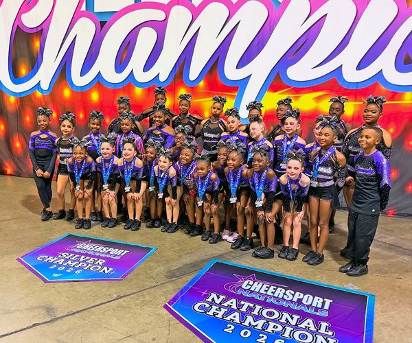 Topaz named national champions for Liberty Diamonds Elite cheer