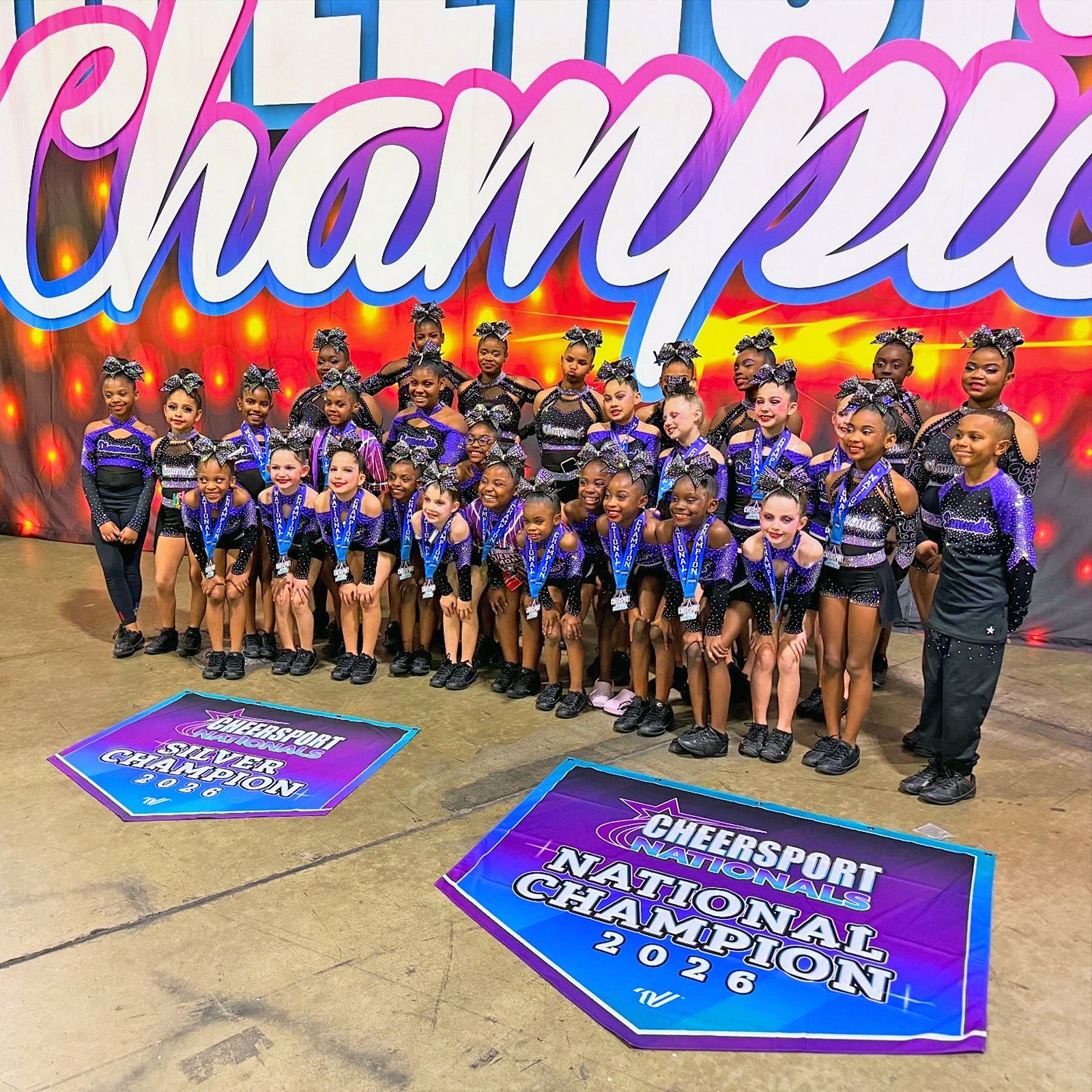Topaz named national champions for Liberty Diamonds Elite cheer